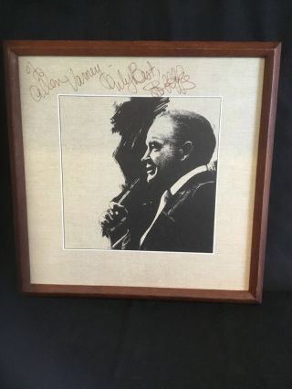 Bob Hope And His Friends Autographed 3 Album Set