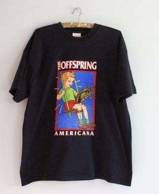 The Offspring T - Shirt,  Vintage The Offspring Americana Shirt,  Festival T - Shirt,
