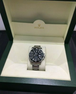 Rolex ♛ Submariner Date 116610LN Stainless Steel,  Black Face Men ' s Luxury Watch 3