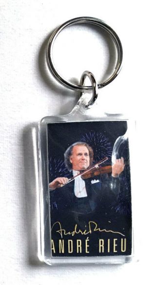 Andre Rieu Official 2009 30th Anniversary Tour Keychain Fireworks Violin Master