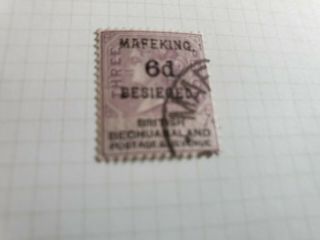 South Africa 1900 Sg 10 6d On 3d Lilac And Black