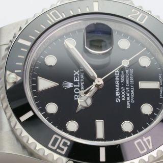 Rolex Watch Men ' s Submariner 116610LN Stainless Steel Black Face 40mm 3