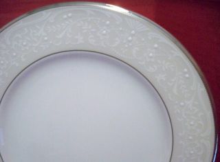 Noritake Silver Palace Bone China 1 Dinner Plate 10 3/4 " D Cond
