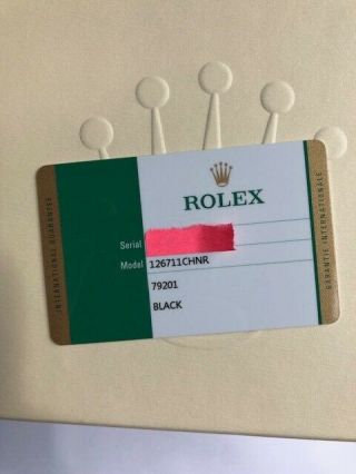 NIB 2019 Rolex GMT Master II Rootbeer 126711CHNR 3