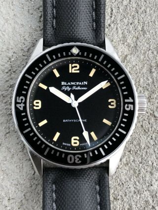 Blancpain Fifty Fathoms Bathyscaphe Limited Edition For Hodinkee -