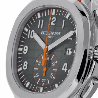Patek Philippe Aquanaut Stainless Steel Flyback Chronograph 42MM Watch 5968A - 001 3