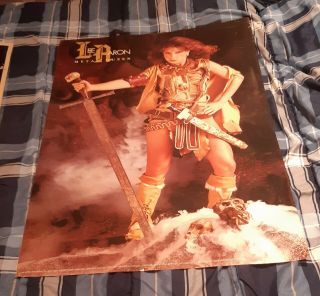 Lee Aaron Metal Queen Attic Records Promo Poster All Hail The Queen