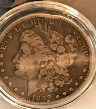 1893 P - Morgan Silver Dollar - Philadelphia - Key Date