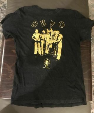 Devo Duty Now For The Future Tour Concert Shirt Vintage 1979 Medium To Large