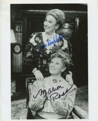 Jean Stapleton,  Marion Ross - Photo From " Arsenic And Old Lace " - Signed By Both
