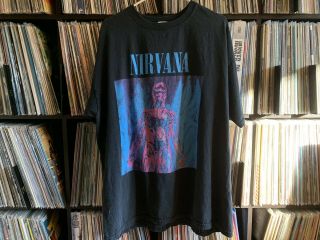 Nirvana Sliver Shirt Vintage 1992 Kurt Cobain Xl Xxl