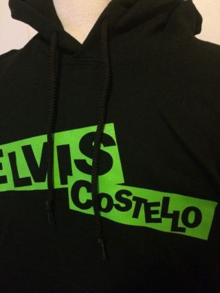 Elvis Costello Hoodie - M Med 2