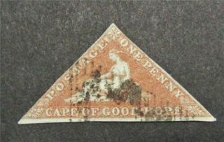 Nystamps British Cape Of Good Hope Stamp 1 $400