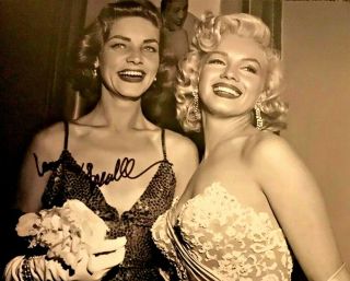 Lauren Bacall Signed Autographed Photo.  Marilyn Monroe.  Key Largo.  Big Sleep.