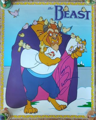 Robby Benson Autographed 16x20 Beauty And The Beast Poster