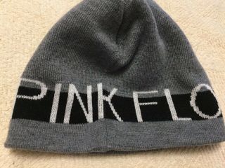 One Size Pink Floyd Beanie - Knit Winter Warm Ski Skull Hat 2006 Licensed
