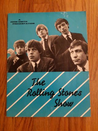 The Rolling Stones Show Tour Concert Programme 1964 Bournemouth Weymouth