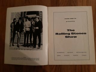 The Rolling Stones Show tour Concert programme 1964 Bournemouth Weymouth 2