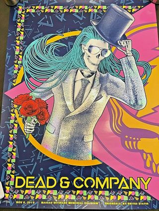 Dead And Company Vip Poster Nassau Coliseum 277 Out Of Only 500
