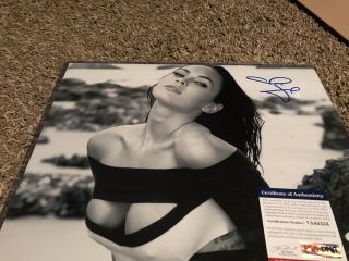 Megan Fox Sexy Authentic Signed 11x14 Photo Auto Cherry Psa/dna