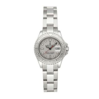 Rolex Yacht - Master Auto 29mm Steel Platinum Ladies Bracelet Watch Date 169622