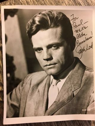 Jack Lord Hand Signed Autographed 8 X 10 Photo W/coa