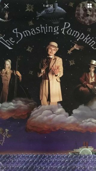 The Smashing Pumpkins Tonight,  Tonight Poster,  1996,  Billy Corgan - 6161