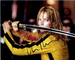 Uma Thurman Autographed 8x10 Signed Photo Picture Pic And