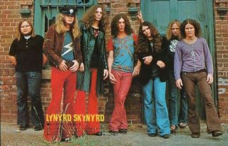1974 Lynyrd Skynyrd Japan Mag Photo Pinup Mini Poster /vintage Press Clipping S9