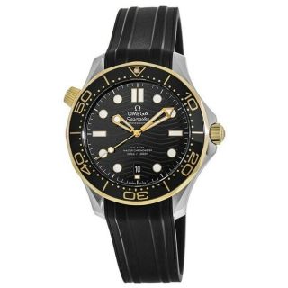 Omega Seamaster Diver 300 M Black Dial Men 