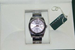 Rolex Oyster Perpetual Datejust Mens 116200 Stainless Steel Watch Silver Dial 3