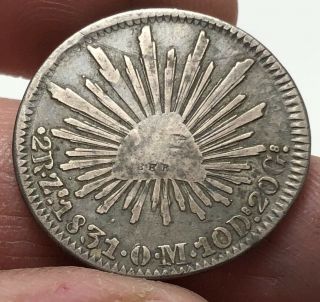 1831 Mexico 2 Reales; Look And Patina