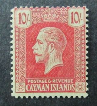 Nystamps British Cayman Islands Stamp 68 Og H $78