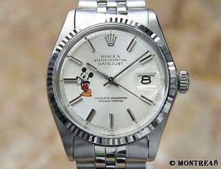 Rolex 1601 Swiss Made Auto 36mm Gold And Stainless St Men 