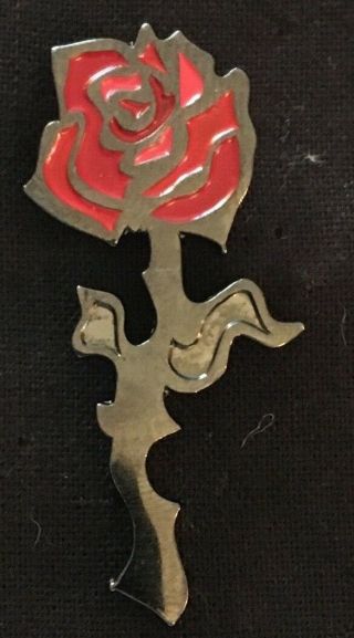 Grateful Dead - Red Rose Pin Limited Edition