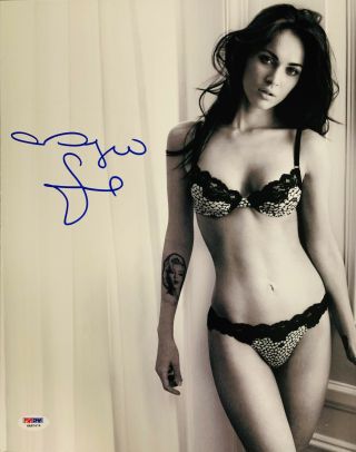 Megan Fox Sexy Authentic Signed 11x14 Photo Auto Lingerie Psa/dna