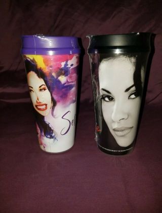 Limited Edition 2 Selena Quintanilla Fiesta De La Flor 2018 Stripes Cup