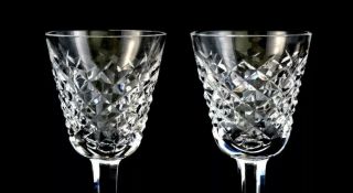 Set Of 4 Waterford Alana Cordials Cut Glass Crystal Aperitif Ireland  3