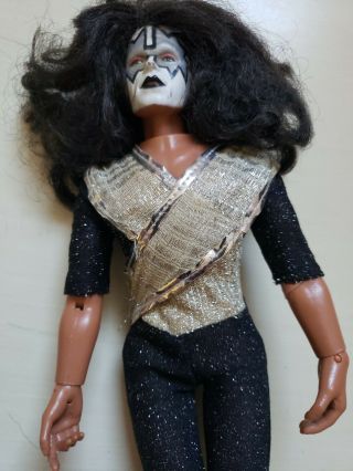 Vintage KISS ACE FREHLEY doll Action Figure MEGO 1977 2