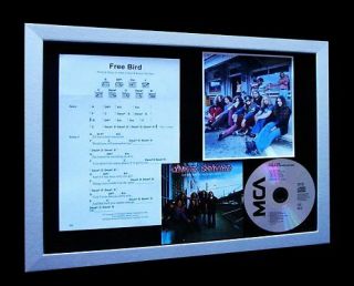 Lynyrd Skynyrd Bird Ltd Top Quality Music Cd Framed Display,  Fast World Ship