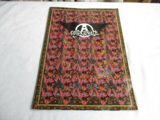 Aerosmith - 1997 Nine Lives Tour Book - Signed By Four Band Members