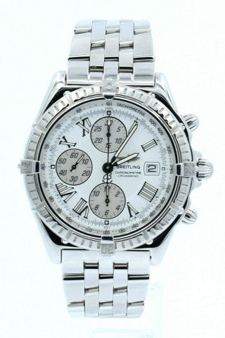 Breitling Crosswind Chronograph Stainless Steel Automatic Men 