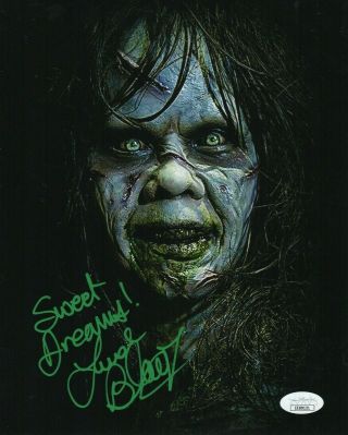 Linda Blair Autograph 8x10 Photo The Exorcist Signed Jsa