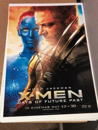 Hugh Jackman Signed Autographed X Men Days Of Future Past 11x17 Movie Poster