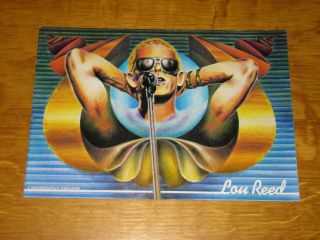 Lou Reed - 1975 Official Uk Tour Programme (promo)