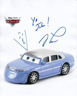Jay Leno Autographed Signed Disney Pixar Cars Jay Limo Photograph - To John