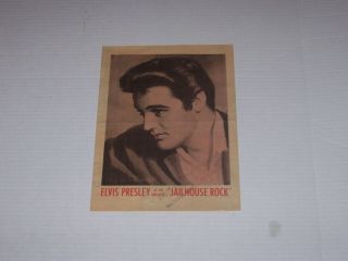 Elvis Jailhouse Rock Movie Herald  1