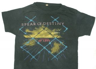 Vintage Spear Of Destiny 1984 Prisoner Of Love T Shirt (medium) Theatre Of Hate