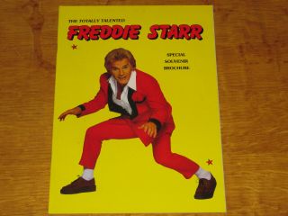 Freddie Starr - Official Tour Programme  (promo)