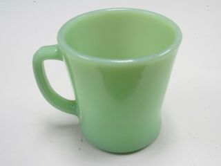 J9 Vintage Fire King Jadeite Coffee Tea Mug Cup D Handle Mug Anchor Hocking